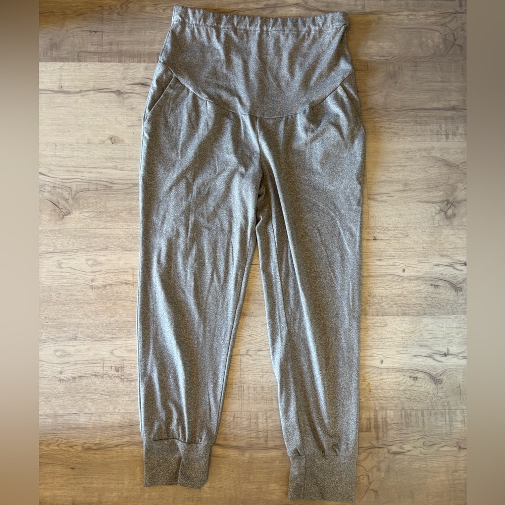Grey Maternity Joggers